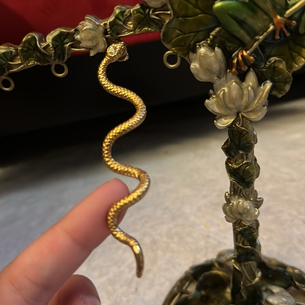 Vintage Snake Earrings - Picture 3 of 7